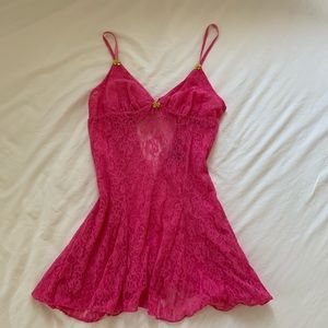 Pink Lingerie top